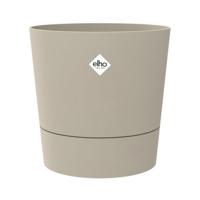 elho plantenbak foss rond d25 h24cm Paddenstoel beige - thumbnail