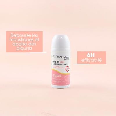 Alphanova Bebe Baby roll-on anti muggen bio 30 Milliliter
