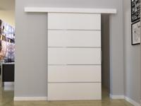 Schuifdeur CLOVIS 106 cm wit - thumbnail