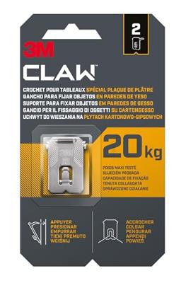 Haak voor ophanging 3M 20 kg (2 Stuks) Haak voor ophanging 3M 20 kg (2 Stuks)