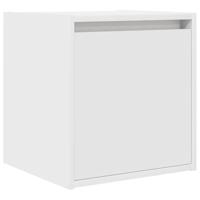 Nachtkastjes wandgemonteerd 2 st 38x34x40 cm wit - thumbnail