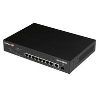 Edimax GS-5210PLG - 10-poorts Gigabit Long Range PoE+ Web Smart Switch met 1 SFP poort - thumbnail