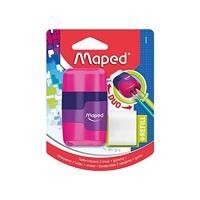 Maped potloodslijper + gom Connect Soft Touch, op blister - thumbnail