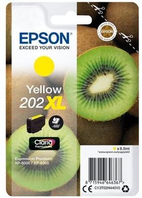 Epson 202XL 8.5ml 650pagina's Geel inktcartridge - [C13T02H44020]