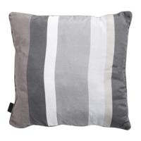 Madison sierkussen Stripe 50 x 50 cm katoen grijs - thumbnail