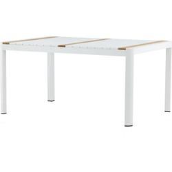 Nohr Tuintafel 'Lynnetta' 150 x 90cm, kleur Wit