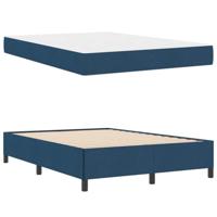 Boxspring bed Blauw en Zwart 160 x 200 cm - thumbnail