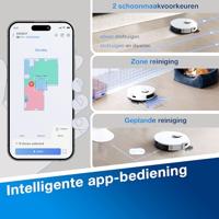 Ecovacs DEEBOT N20 robotstofzuiger 0,4 l Zakloos Wit - thumbnail