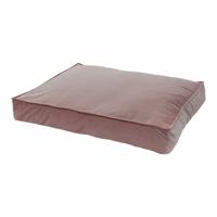Madison Velours Lounge Cushion Roze L - thumbnail