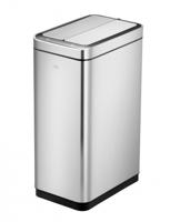 EKO deluxe phantom sensor afvalbak 30l mat rvs - thumbnail