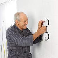 RIDDER handgreep zuignappen 12 cm 100 kg a0150201 - thumbnail