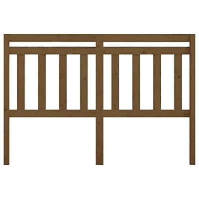 Hoofdbord 166x4x100 cm massief grenenhout honingbruin