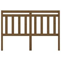 Hoofdbord 166x4x100 cm massief grenenhout honingbruin - thumbnail