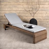 Nohr Ligbed 'Kha' Wicker, kleur Naturel - thumbnail