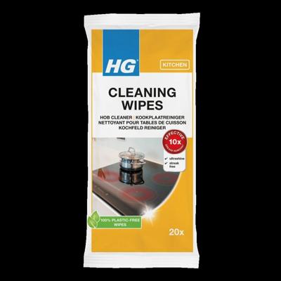 HG kookplaatreiniger wipes