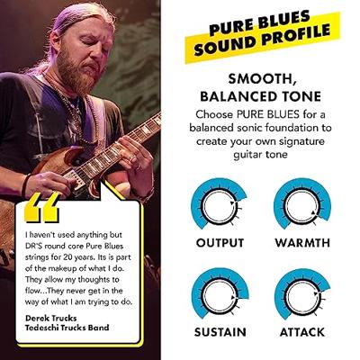 DR Strings PHR-9/46 Pure Blues Light to Medium 9-46 elektrische gitaarsnaren DR Strings PHR-9/46 Pure Blues Light to Medium 9-46 elektrische gitaarsnaren