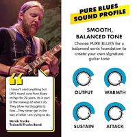 DR Strings PHR-9/46 Pure Blues Light to Medium 9-46 elektrische gitaarsnaren - thumbnail