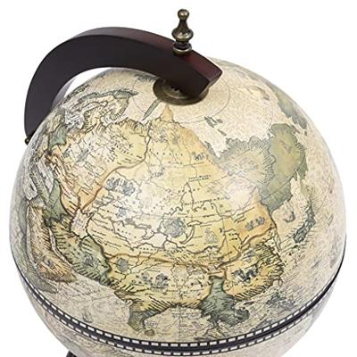Globebar tafelmodel eucalyptushout groen