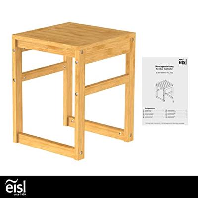EISL badkamerkruk 35x35x45 cm bamboe