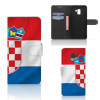 Samsung Galaxy A8 Plus (2018) Bookstyle Case Kroatië - thumbnail