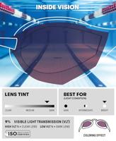 Arena cobra tri swipe mirror - swimming goggles - thumbnail