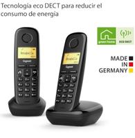Draadloze telefoon Gigaset L36852-H2812-D201 Zwart Amber - thumbnail
