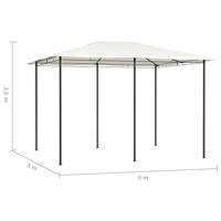 Prieel 160 g/m² 3x4x2,6 m crèmekleurig - thumbnail