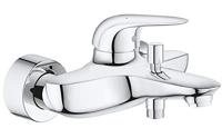 Grohe Badkraan Wave New met Omstel en Koppelingen Chroom - thumbnail