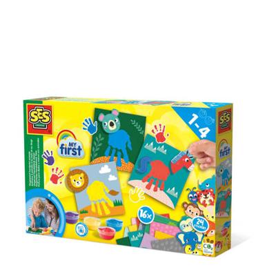 SES Creative Ses my first - vingerverf handafdruk dieren