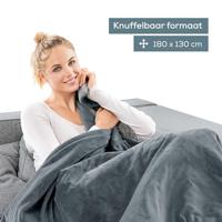 Beurer HD 75 Cosy Dark Grey Warmtedeken 100 W Dark grey - thumbnail