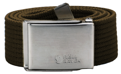 Fjallraven Canvas Riem Dark Olive One Size