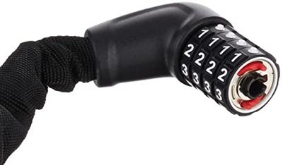 Abus cijfer kettingslot 5805c/75 zwart - 4mm - 75cm - thumbnail