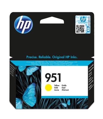 HP Inktcartridge 951 Origineel Geel CN052AE Inkt
