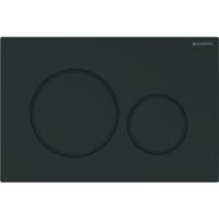 Geberit Sigma 20 bedieningspaneel mat zwart voor Sigma reservoirs 8cm (UP720) en 12cm (UP320) - thumbnail