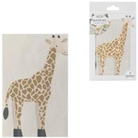 Ginger Ray servetten giraffe 22 x 33 cm 16 stuks | 30 stuks - thumbnail