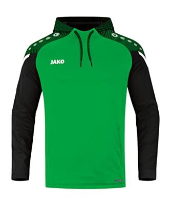 JAKO 6722D Sweater Met Kap Performance Dames - Zachtgroen/Zwart - 36