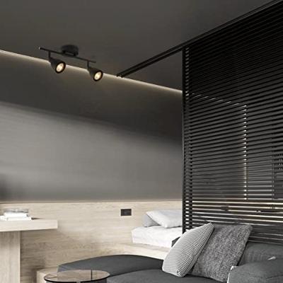 Home sweet home LED opbouwspot Aka 2L 32,5 cm - zwart