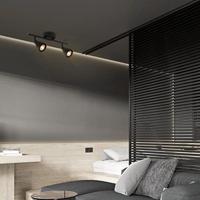 Home sweet home LED opbouwspot Aka 2L 32,5 cm - zwart - thumbnail