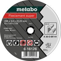 Metabo 616126000 Doorslijpschijf recht 230 mm 25 stuk(s) Aluminium, Non-ferrometaal, Koper, Messing, Brons - thumbnail