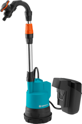 GARDENA Accu regentonpomp 2000/2 18V P4A set