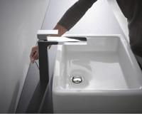 Wastafelmengkraan HansGrohe Vernis Shape Eengreeps 230 Met Trekwaste Chroom - thumbnail