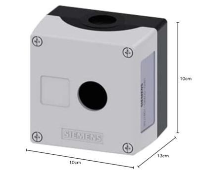 Siemens 3SU1801-0AA00-0AB1 Lege behuizing 1 inbouwplaats (l x b x h) 85 x 85 x 64 mm Zonder markering Grijs 1 stuk(s) Siemens 3SU1801-0AA00-0AB1 Lege behuizing 1 inbouwplaats (l x b x h) 85 x 85 x 64 mm Zonder markering Grijs 1 stuk(s)