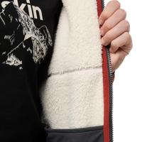 Jack wolfskin Kaminfeuer Fleece Heren Intense Rust M - thumbnail