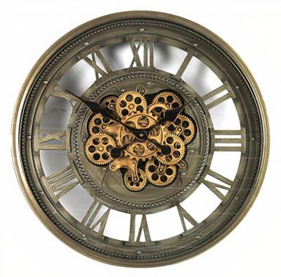 Klok Marinus grijs dia. 60 cm Countryfield - Countryfield Klok Marinus grijs dia. 60 cm Countryfield - Countryfield