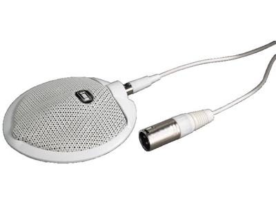 Spraakmicrofoon Monacor ECM-302B/WS Zendmethode:Kabelgebonden Incl. kabel