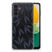 Samsung Galaxy A13 | A04s | TPU Case | Leaves Blue - thumbnail