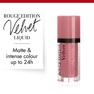 Bourjois Rouge Edition Velvet Matte Lipstick - 09 Happy Nude Year Bourjois Rouge Edition Velvet Matte Lipstick - 09 Happy Nude Year