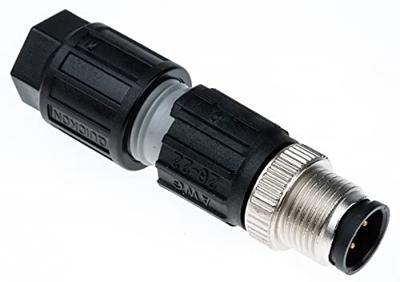 Phoenix Contact 1641691 Sensor/actuator connector, niet geassembleerd M12 Aantal polen (sensoren): 4 Stekker, recht 1 stuk(s) Phoenix Contact 1641691 Sensor/actuator connector, niet geassembleerd M12 Aantal polen (sensoren): 4 Stekker, recht 1 stuk(s)