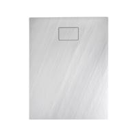 Douchebak Marmer Sapho Acora 120x90x3.5 cm Rechthoek Steen Wit Sapho - thumbnail