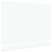 VidaXL Vervangingsdoek voor zonnescherm wit 280 x 245 cm polyester - thumbnail